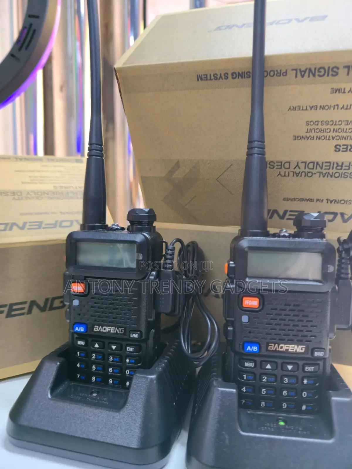 Baofeng Uv-5r 5w Long Range Dual Band Handheld Radio