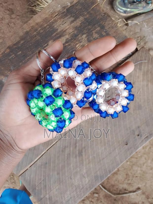 Round Beaded Keyholders - thumbnail 3