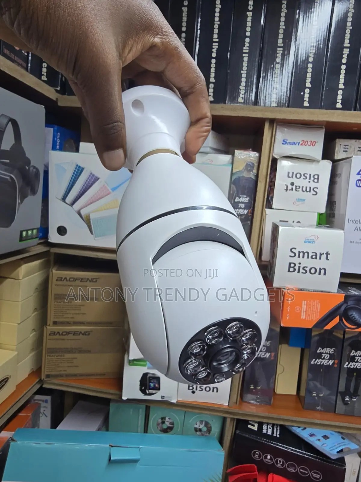 Smart Wifi Light Bulb Security Camera, Wi-fi Panoramic Bulb Camera