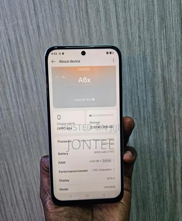 Oppo A6x 256 GB Blue