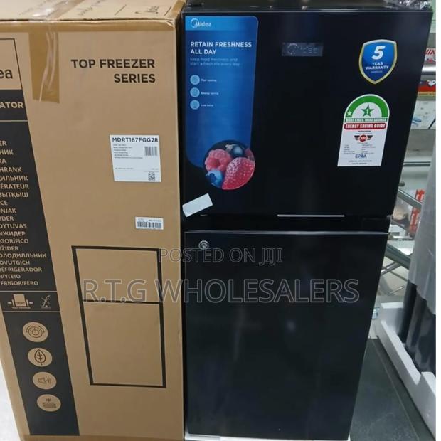 Midea 127 L Compact Double Door Fridge – Mdrt187fgg28
