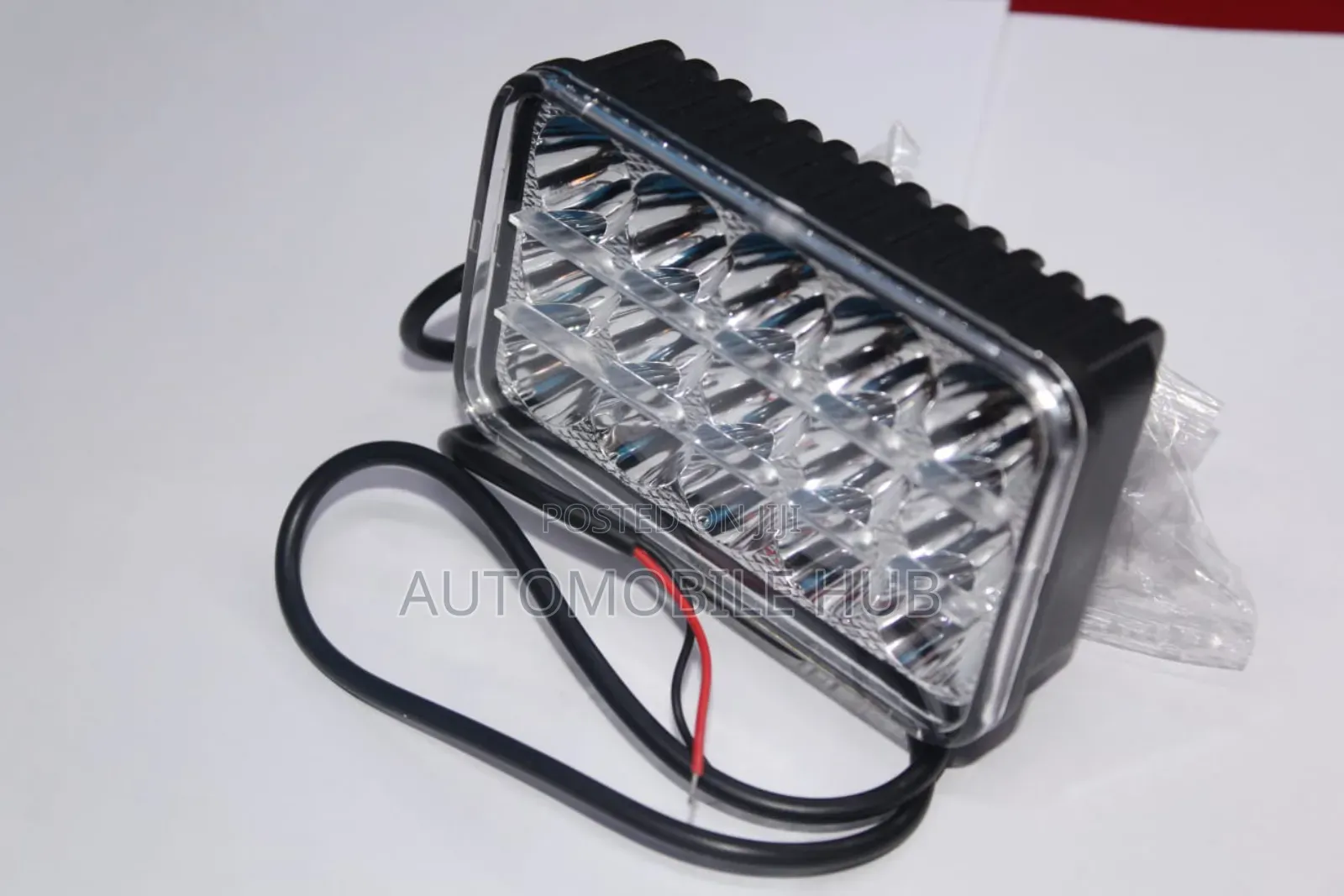 12v Led Motorcycle Headlight–Rectangular Auxiliary Driving Lamp