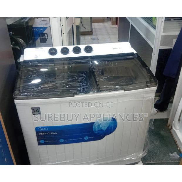 Midea 10kg Twin Tub Washing Machine – Powerful Semi-Automatic Washer