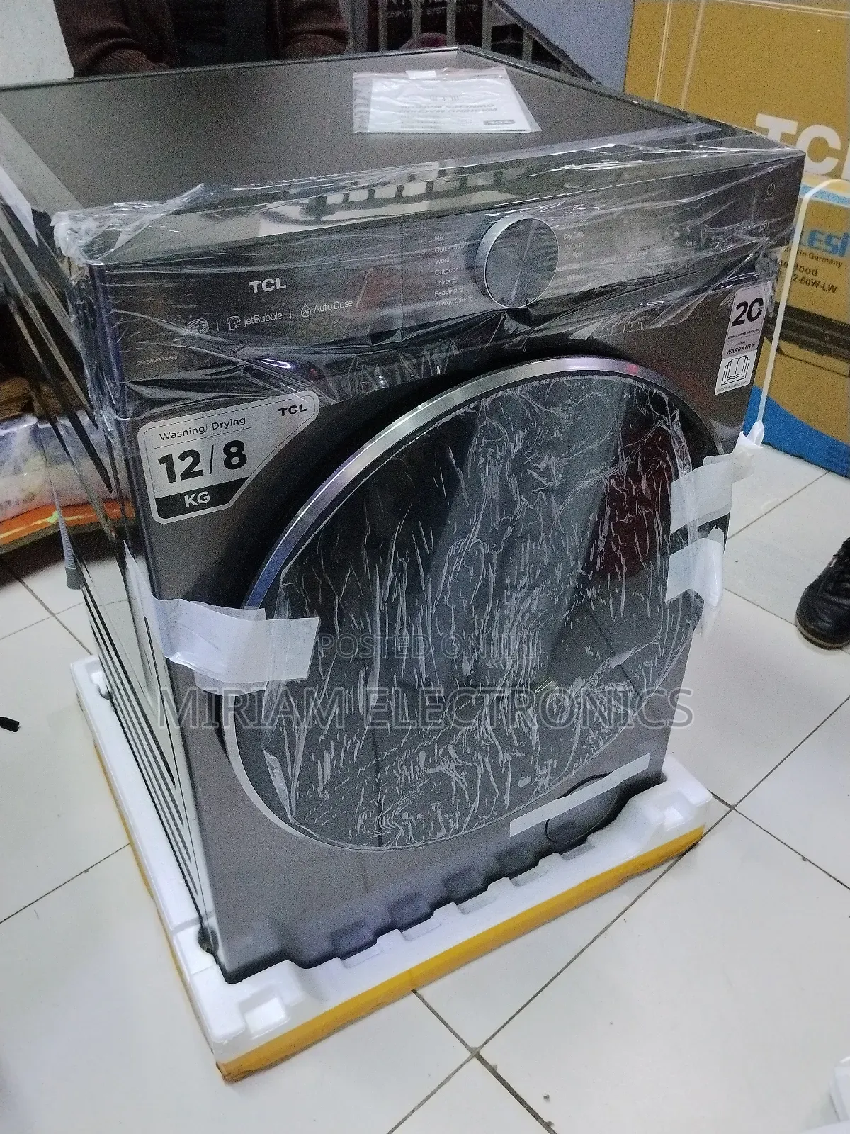 TCL C512wdg Washing Machine 12kg Washer 8kg Dryer Smart Dd Motor