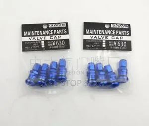 4pcs Blue Universal Tubeless Wheel Tyre Valve Stem