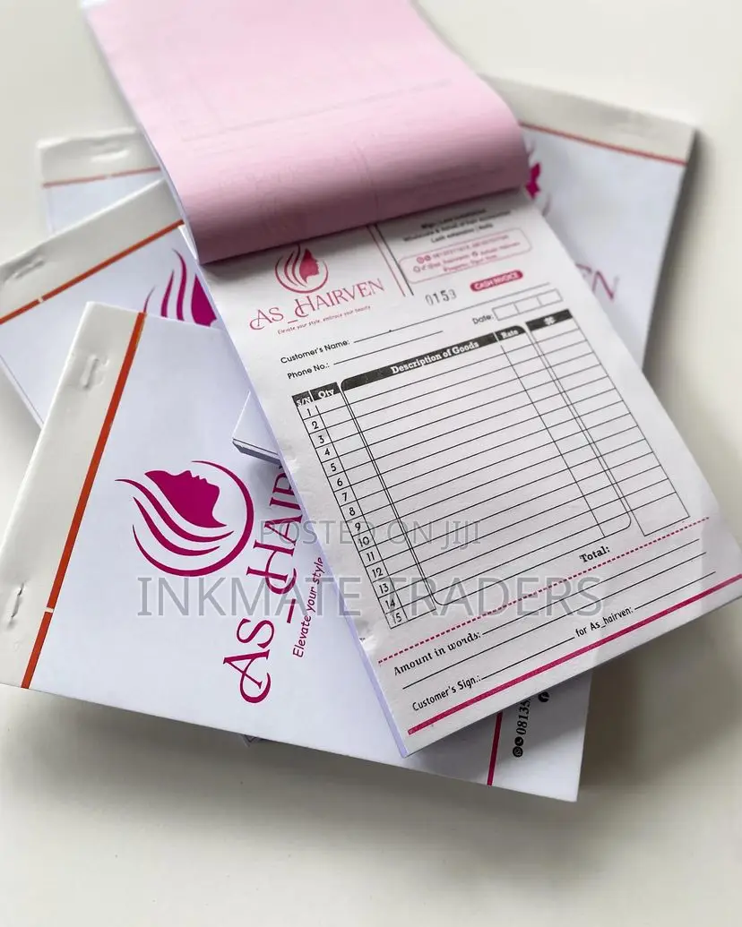 Self Carbon Receipt Printing – From KSH 450