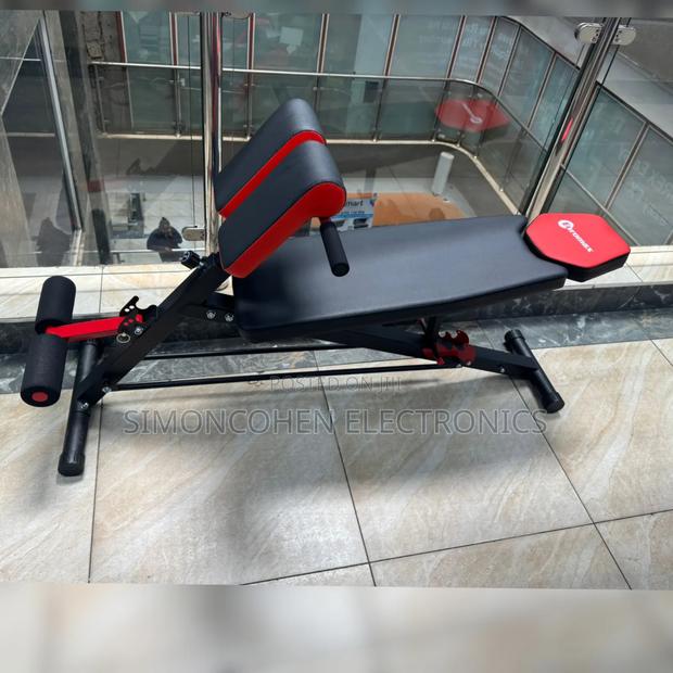 Adjustable Decline Sit-up Bench With Leg Support /Work Out Gym Bench - main view