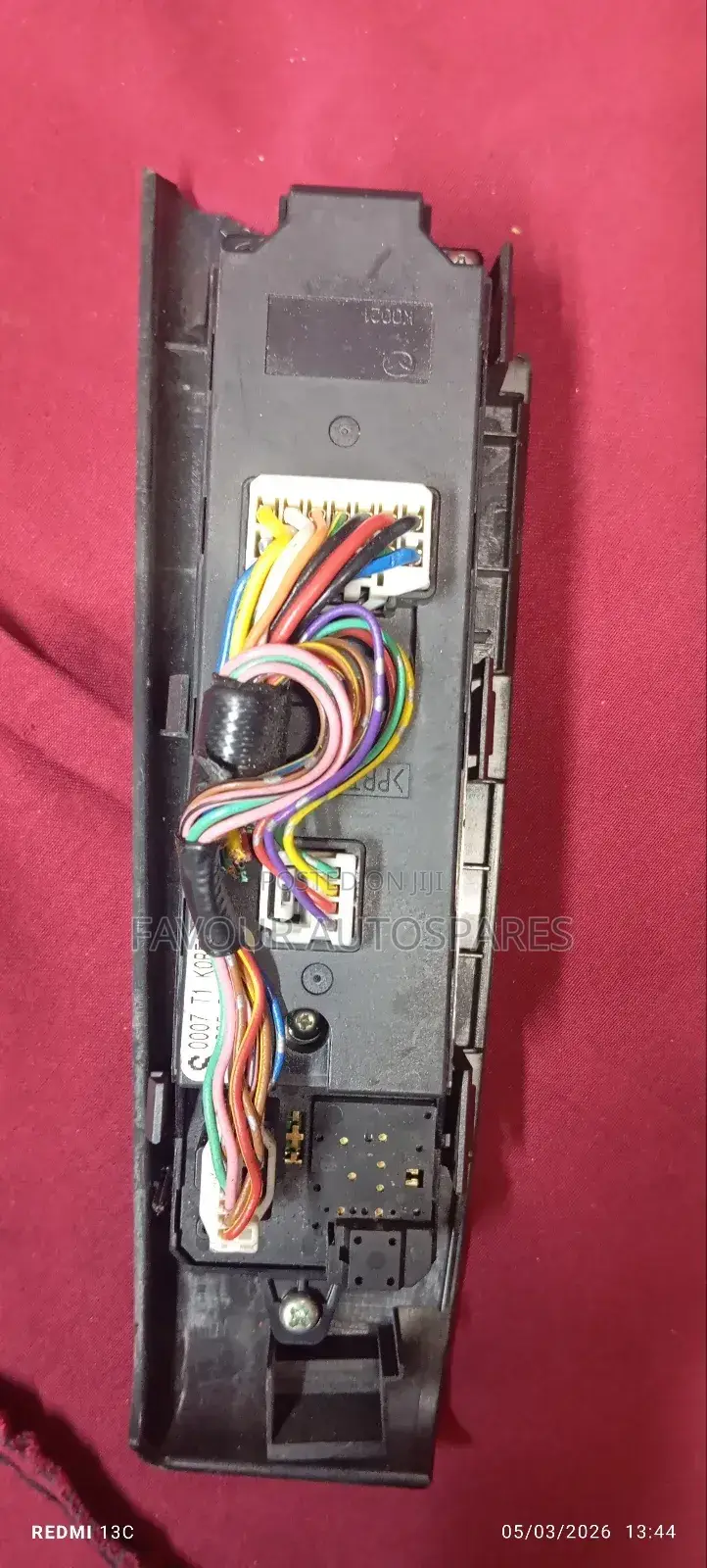 Mazda Premacy Main Switch Power Window