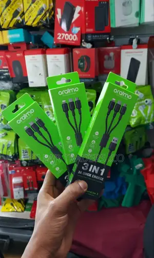 3in1 Oraimo Charging Cable