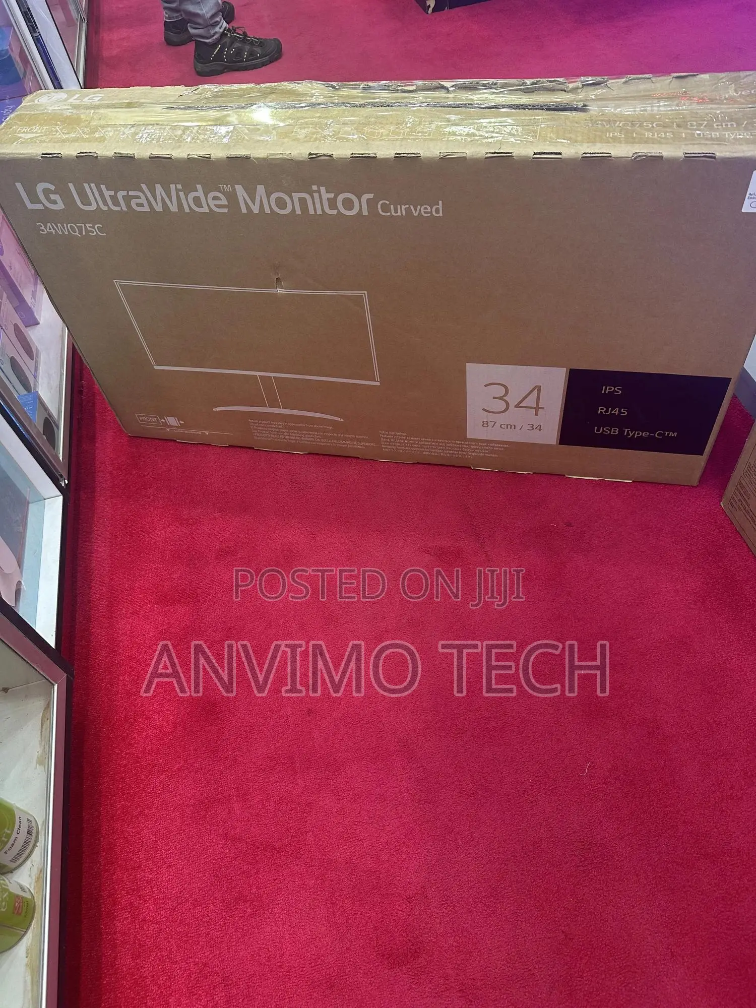 Lg 34” Monitor