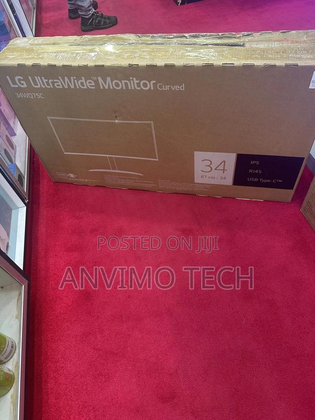 Lg 34” Monitor - main view