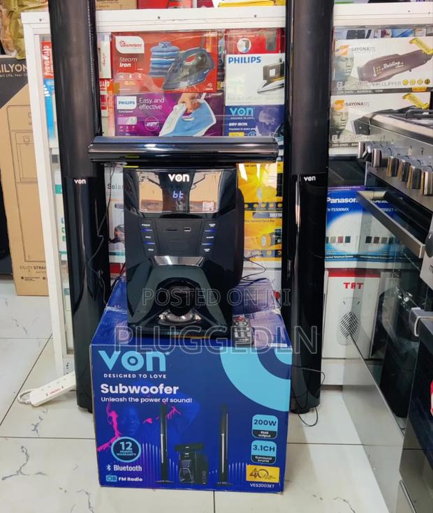 *Von Woofer 3.1 200w Tall Boy
