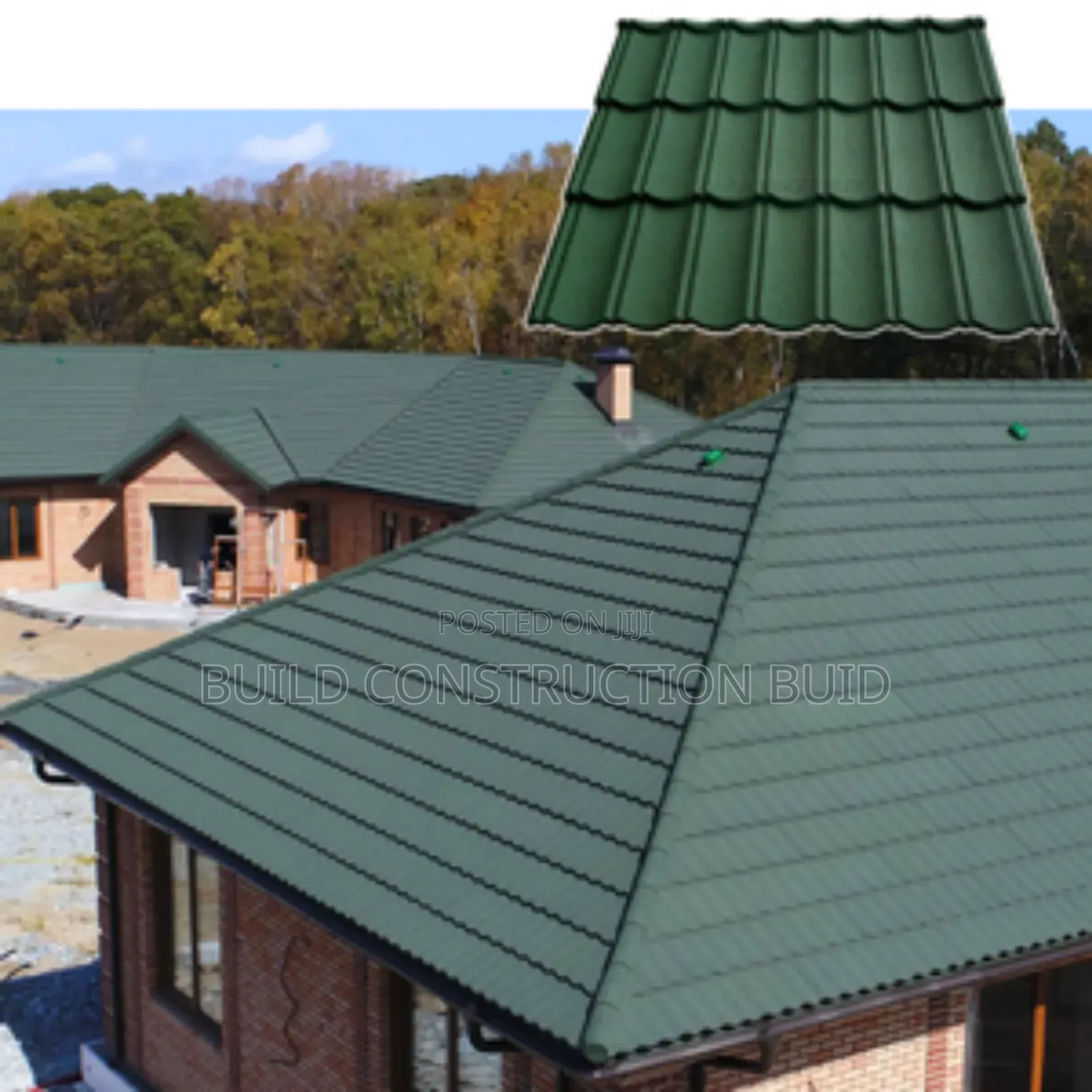 Classic Decra Roofing Tiles/ Stone Coated Roof.