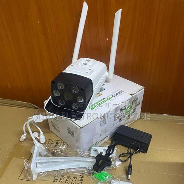White CCTV Security Cam Ip66 Waterproof , Full Hd 1080p >V380 Pro Cam