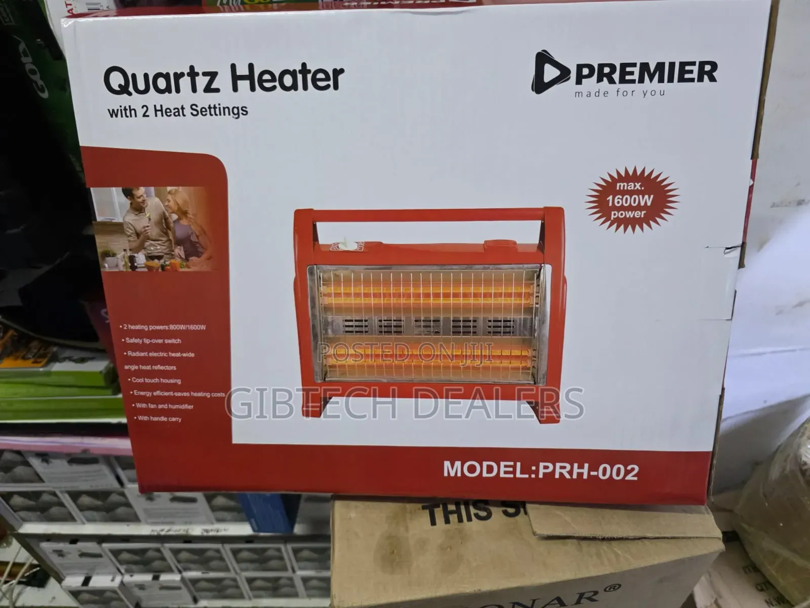 Premier Quartz Portable Room Heater
