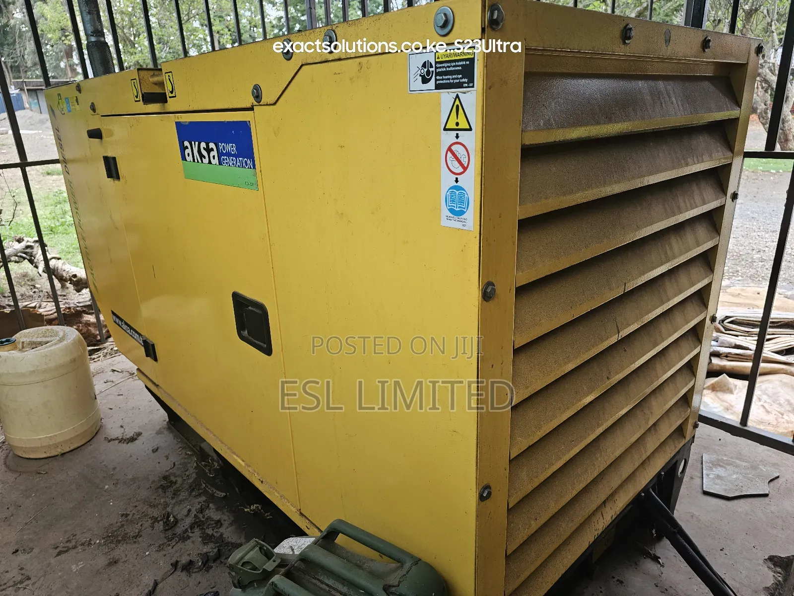 Aksa 25kva, 1500hours, Yom:2017