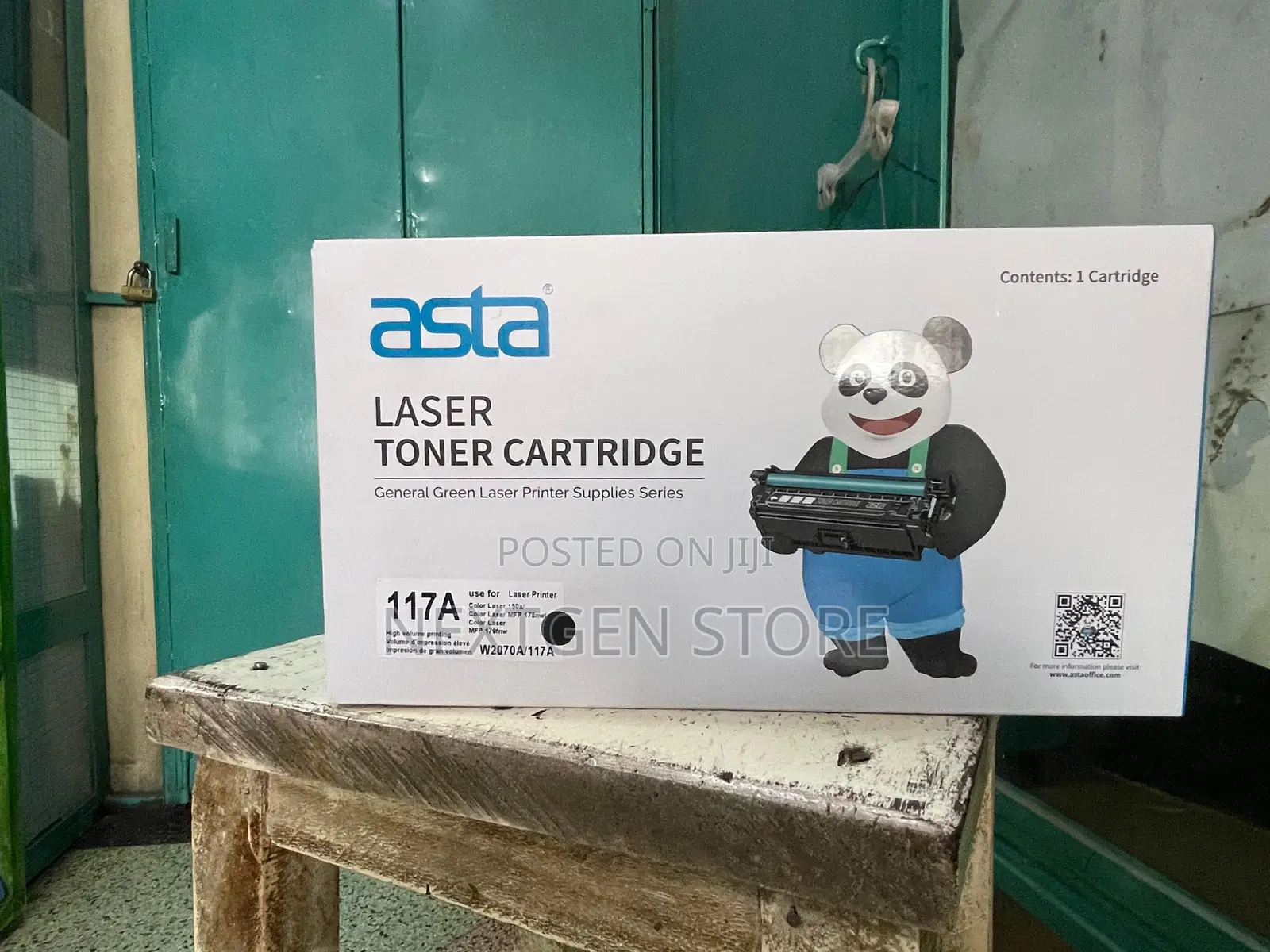 Asta 117a Black Laser Toner Cartridge