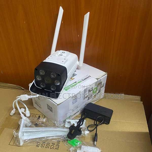 3mp Wifi Bullet Cam - White Full Hd 1080p >V380 Pro Wireless