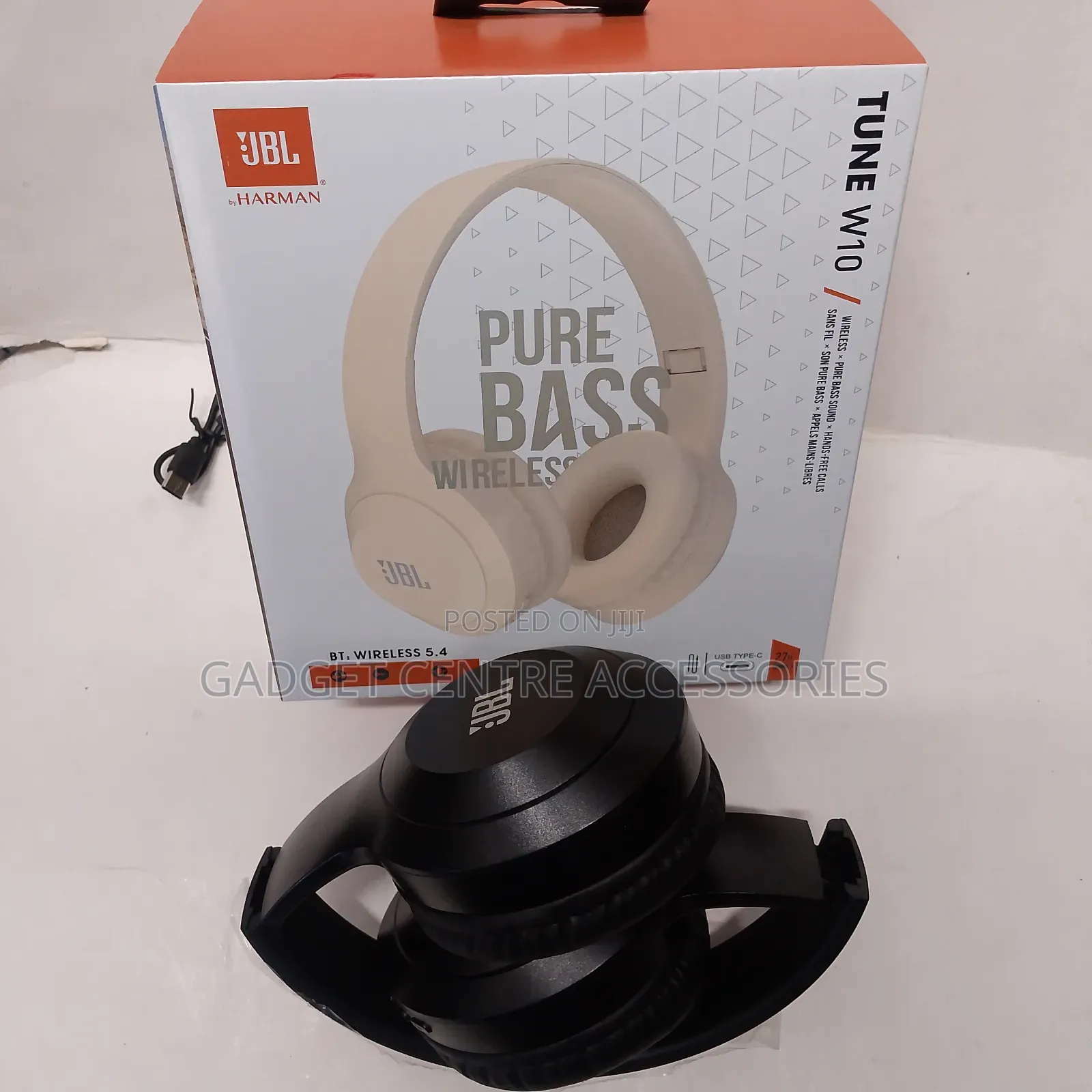 Jbl Wireless Headset Tune W10 Pure Bass