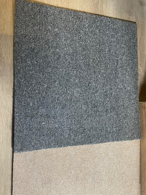 Plain Commercial Carpet Tiles Clean Minimalist Office Design