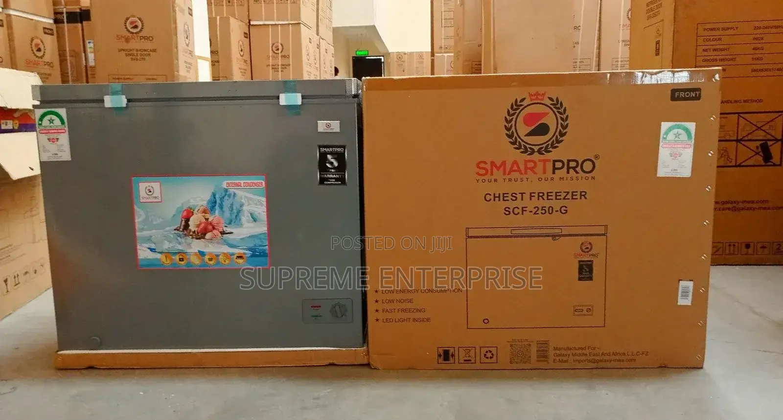 110 Litres Smart Pro Scf150-G Freezer