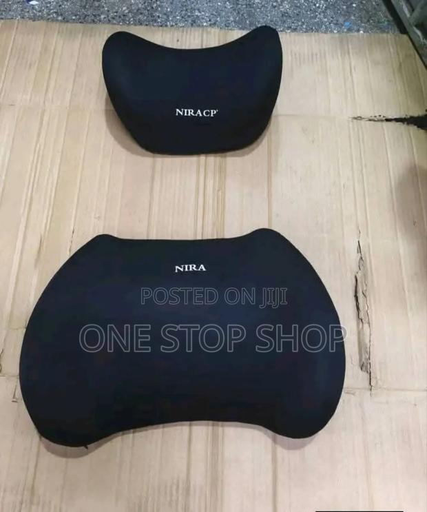 2pcs Car Seat Neck And Back Support Pillow