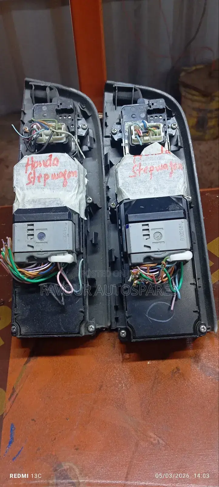 Power Window Main Switch for Honda Step Wagon
