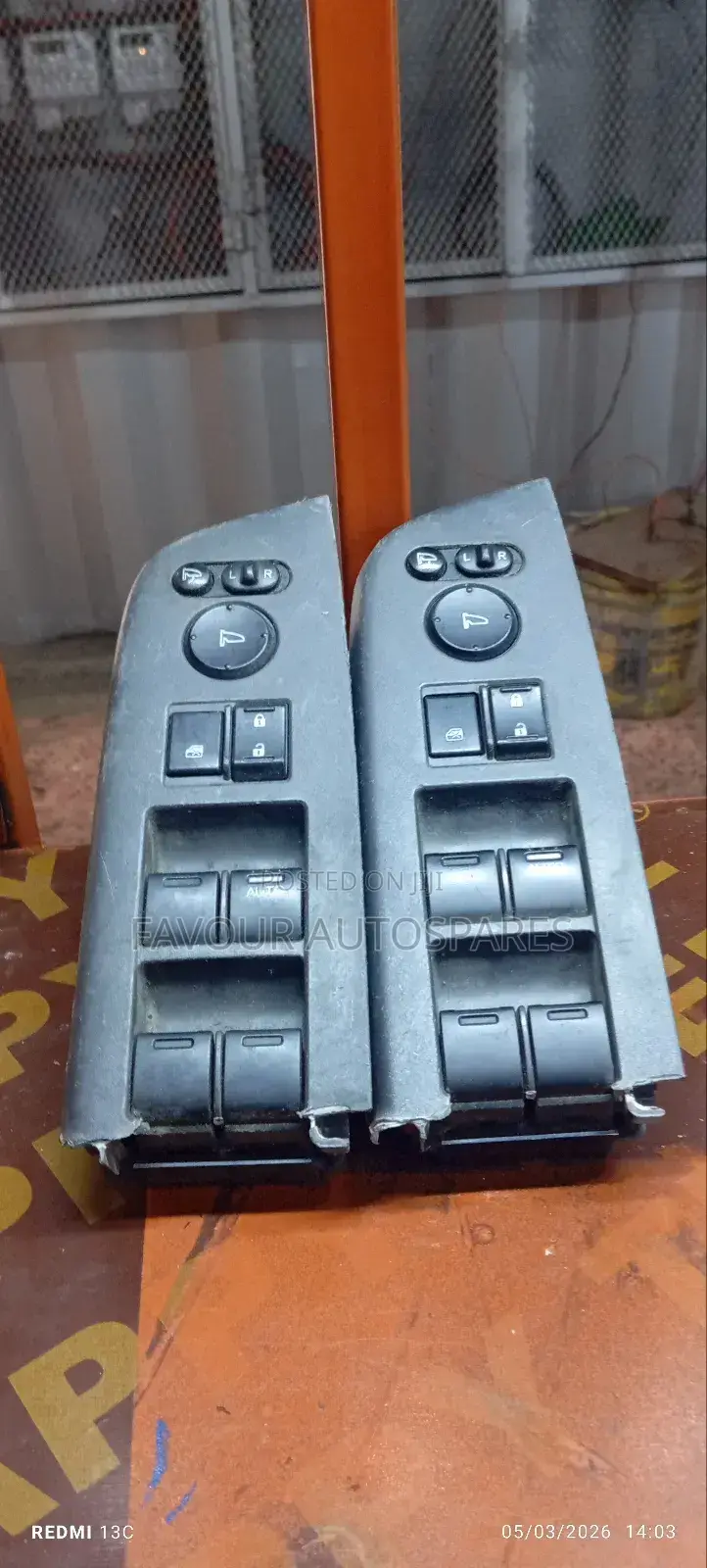 Power Window Main Switch for Honda Step Wagon