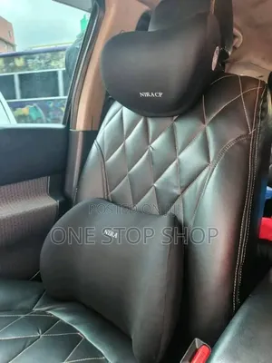 Car Fitted With 2pc Combo Neck and Pillow Support Set