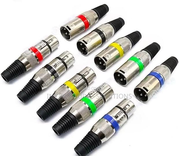 2 Pieces Top Quality XRL Jack Pins Male and Female
