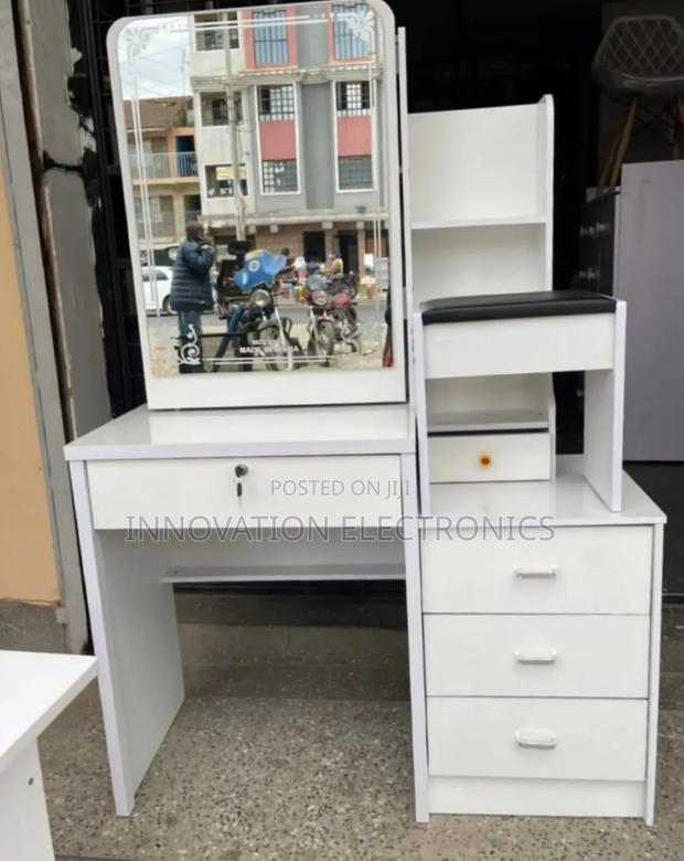 Baic Dressing Table With Sliding Mirror - main view