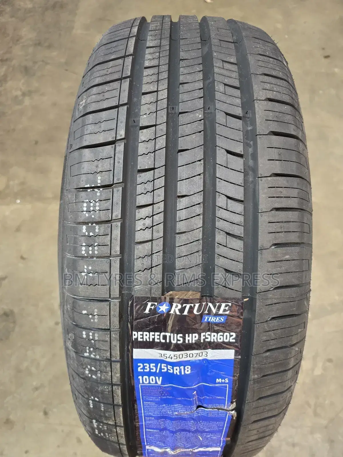 235 /55 R18 Fortune Tyres (Perfectus 602) Thailand.