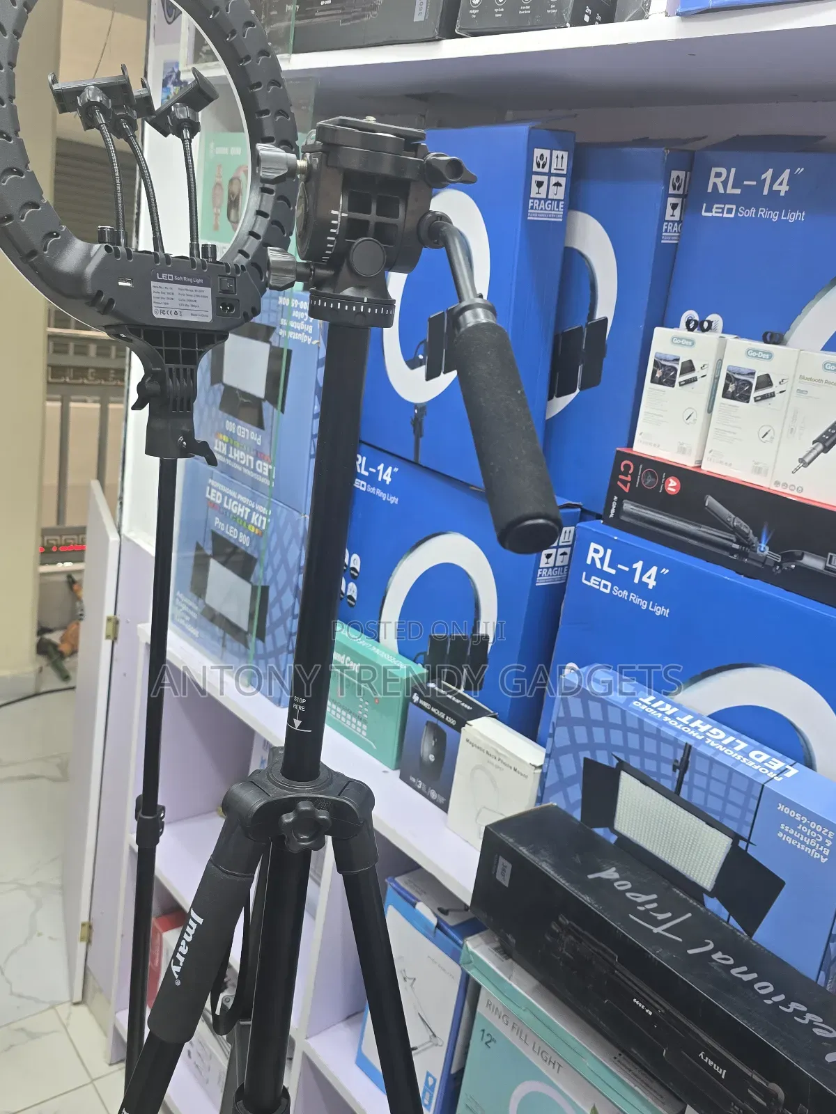 Jmary 2599 Professional Camera & Phone Tripod Stand – Heavy Duty
