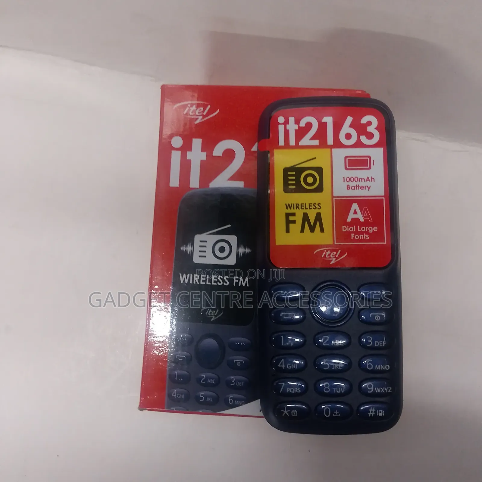 New Itel it2163 Black