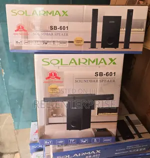 Solarmax Sb-601 2.1 Soundbar Multimedia Speaker System Woofer