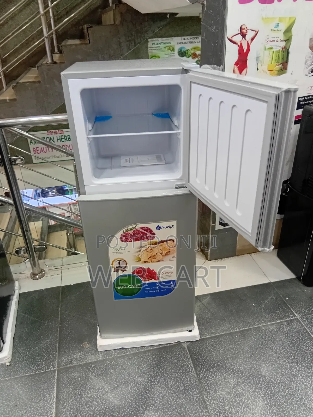 Nunix 138l New Double Door Fridge