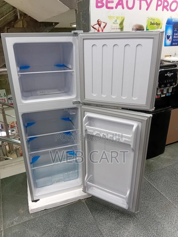 Nunix 138l Durable Double Door Refrigerator