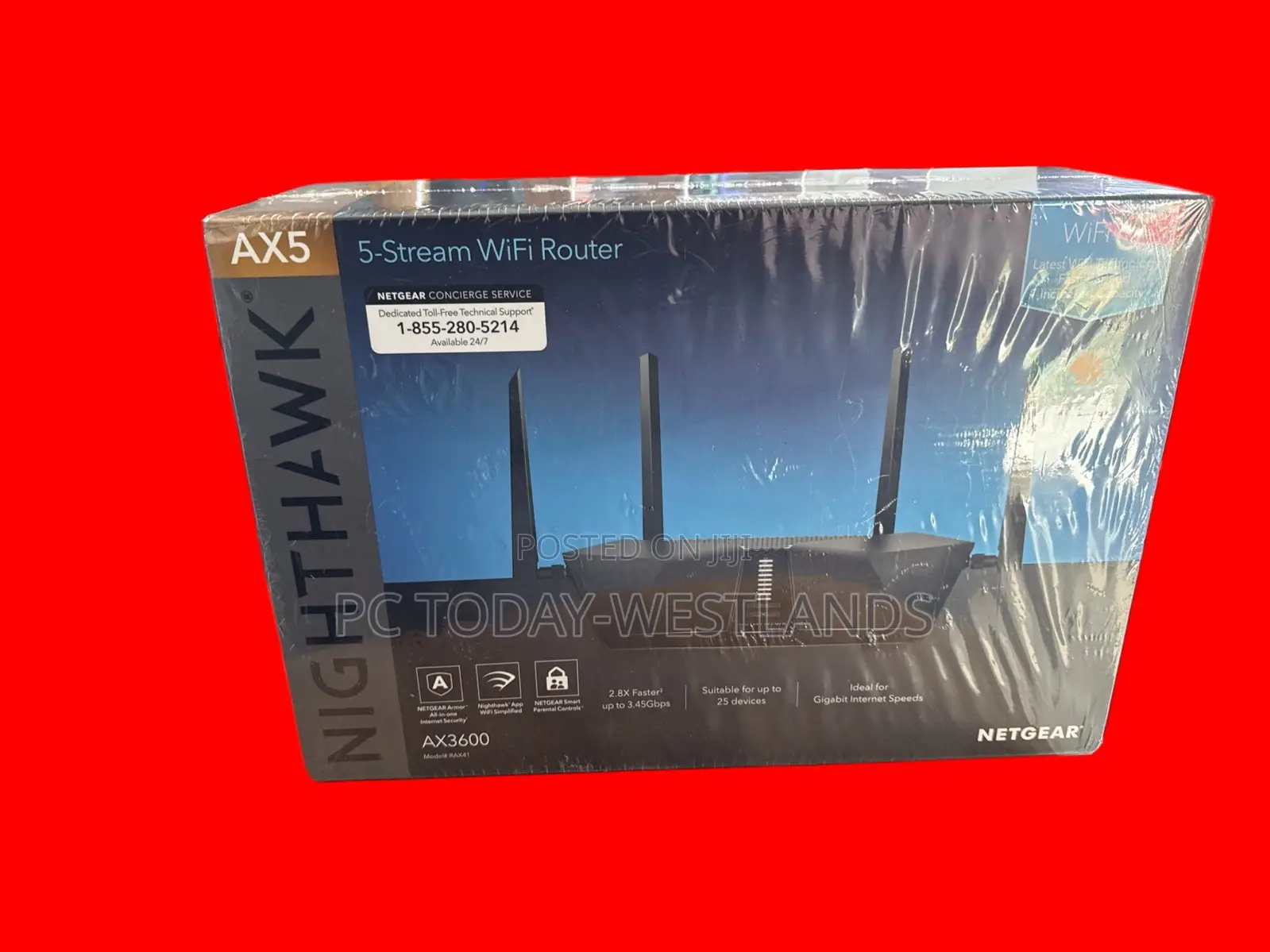 Netgear Nighthawk Ax5 5-stream Wifi Router, Ax3600 (Rax41)
