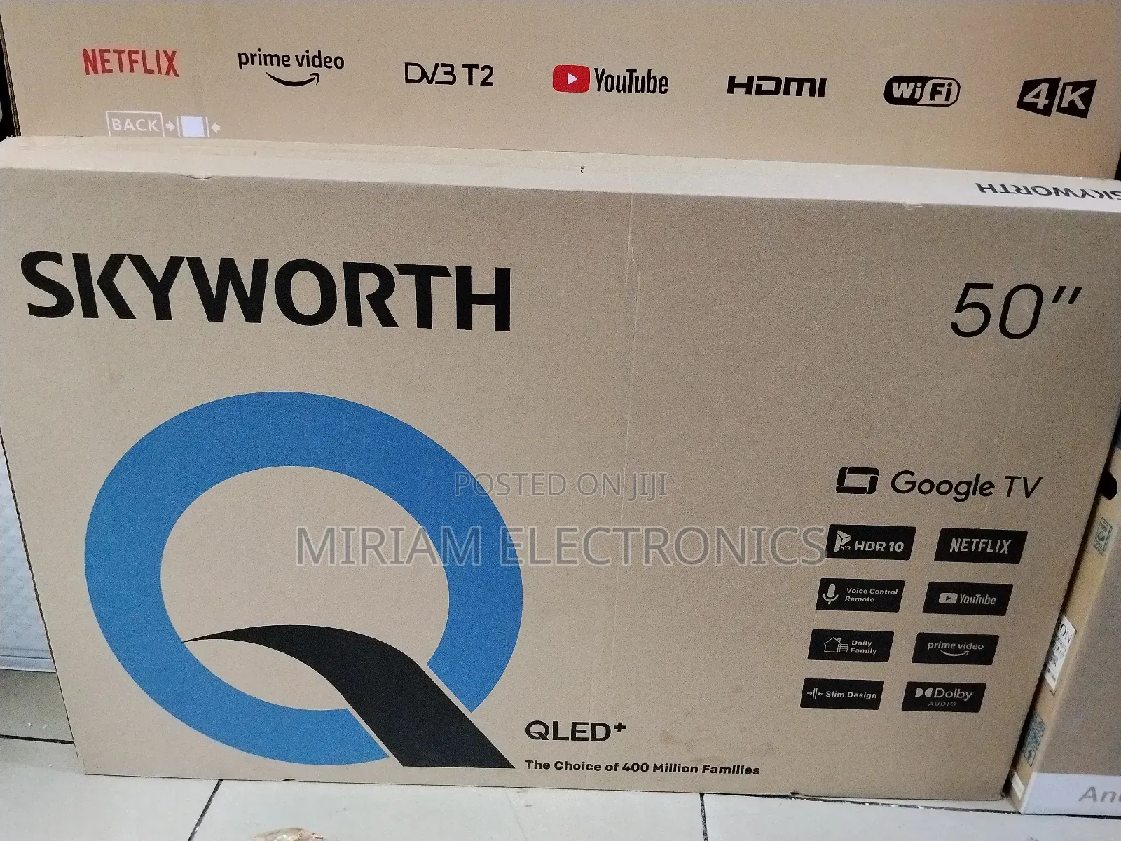 Skyworth 50q6000h 50 Inch FHD Qled Google Tv
