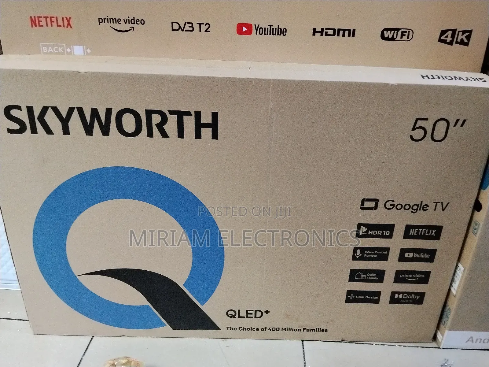Skyworth 50q6000h 50 Inch FHD Qled Google Tv