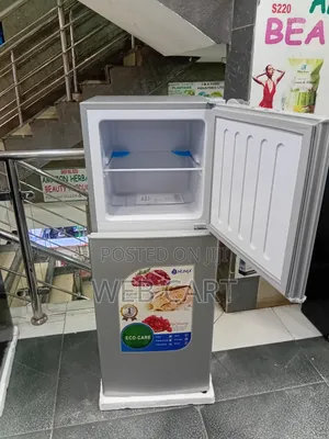 Nunix 138l Double Door Fridge With Freezer