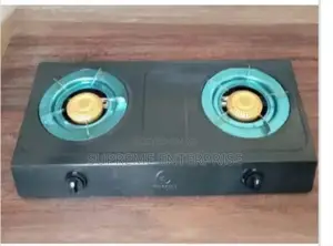 2 Burner Black Eurocheff