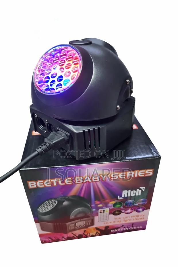 Beetle Baby Series Moving Head Light With Remote Control - thumbnail 2