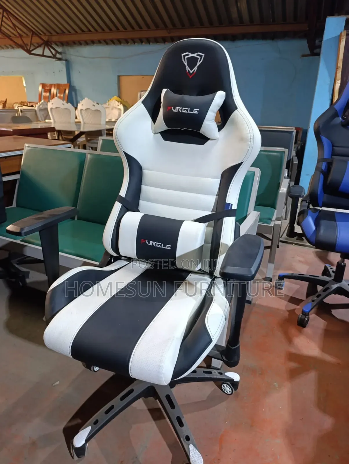 White Gaming Chair