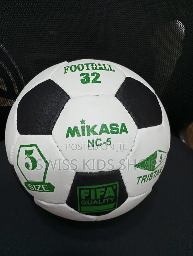 Leather Soccer Ball - main view