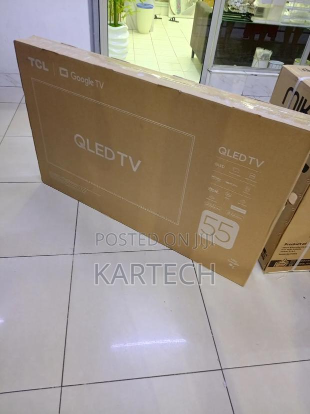 TCL 55” Qled Ultra Hd Frameless Google Smart Tv – Hdr, Dolby Audio