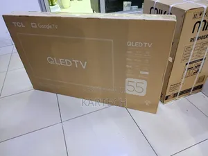 TCL 55” Qled Ultra Hd Frameless Google Smart Tv – Hdr, Dolby Audio