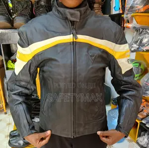 Motorcycle Riding Leather Jacket