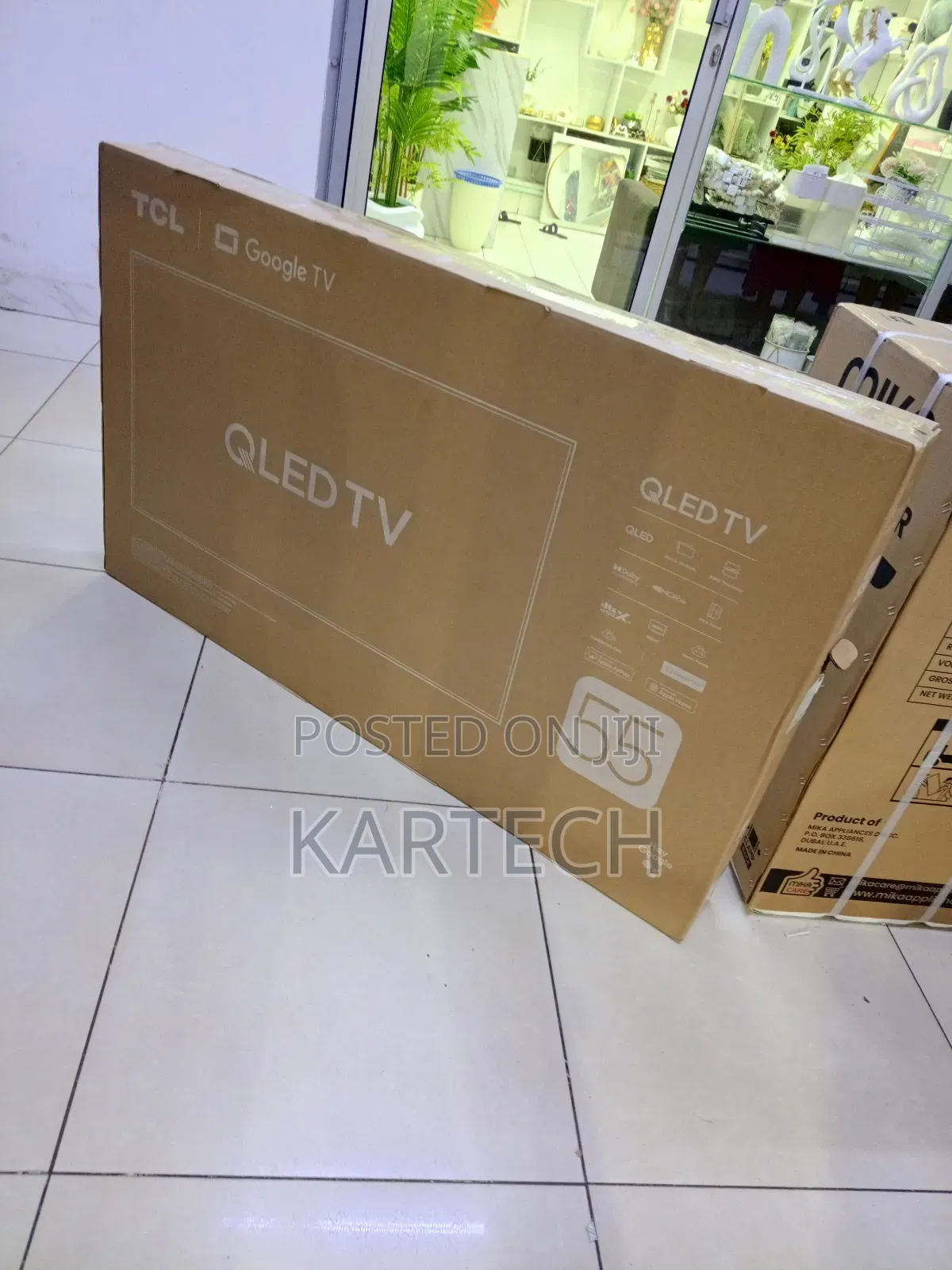TCL 55 Inch Smart Qled Tv Uhd With Google Tv Voice Control