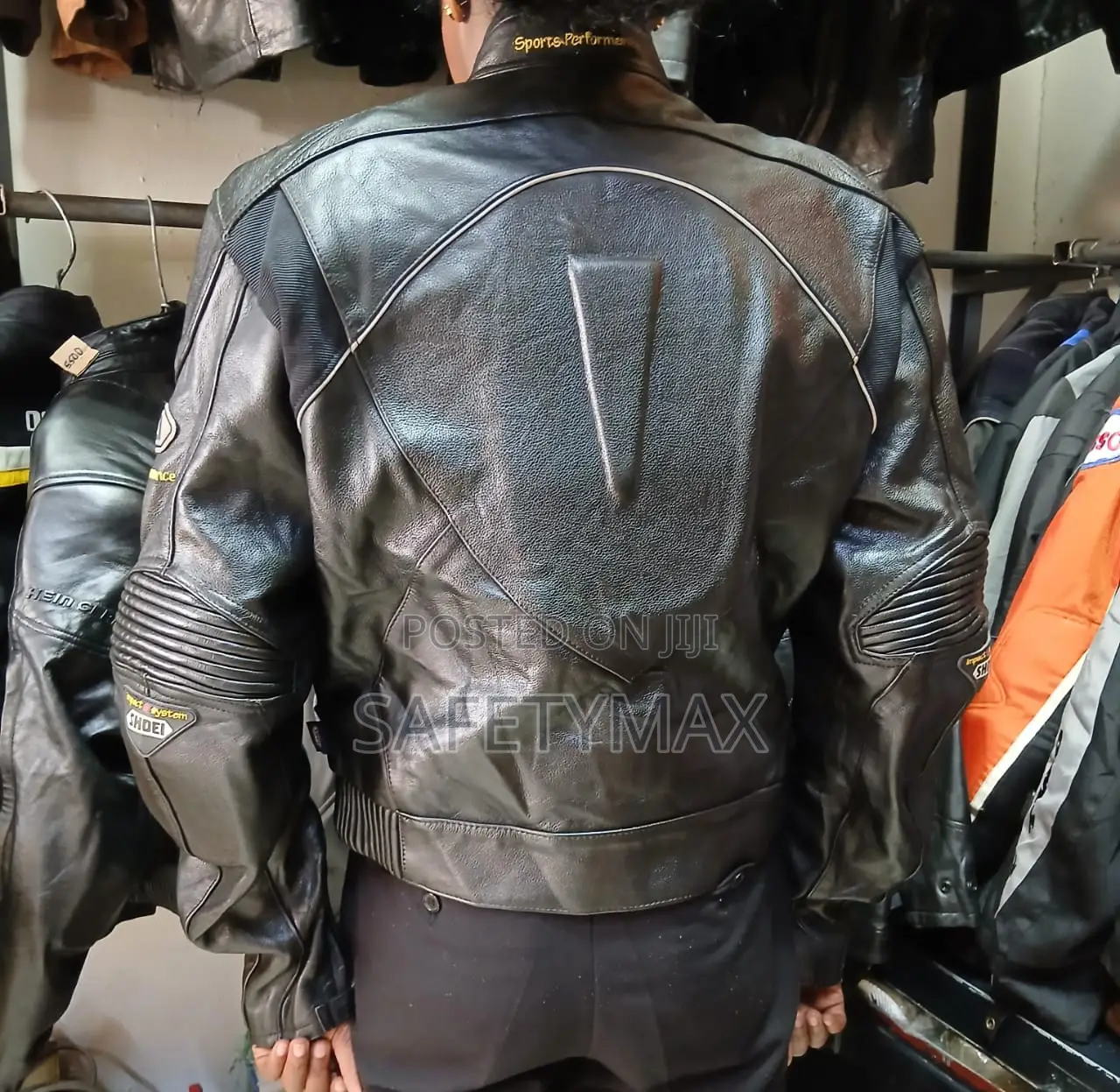 Motorcycle Riding Leather Jacket